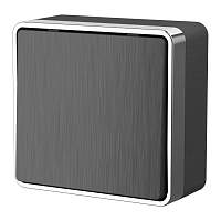 Werkel Выключатель одноклавишный Gallant (графит рифленый) / W5010004