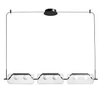 Подвесной светодиодный светильник Arte Lamp Geneva A2341SP-6BK - цена и фото