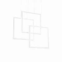 Подвесной светильник Ideal Lux FRAME SP QUADRATO BIANCO 253596 - цена и фото