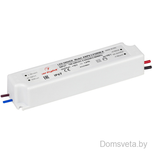 Блок питания ARPV-LV12020-A (12V, 1.7A, 20W) Arlight 018967 - цена и фото