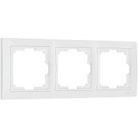 Werkel Рамка на 3 поста (белый, Basic) / W0032001