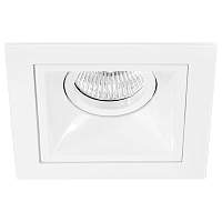 Комплект из встраиваемого светильника и рамки Lightstar Domino D51606 - цена и фото