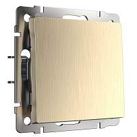 Werkel Выключатель одноклавишный проходной (шампань рифленый) / W1112010