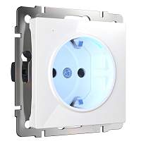 Werkel Розетка с подсветкой (белая) / W1171401