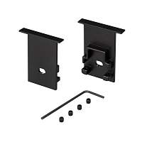 Заглушка SL-COMFORT-2542-F BLACK c отверстием Arlight - цена и фото