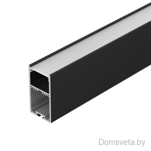 Профиль с экраном SL-LINE-3667-2500 BLACK+OPAL Arlight 027987 - цена и фото