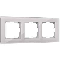 Werkel Рамка на 3 поста (дымчатый, Favorit) / W0031117