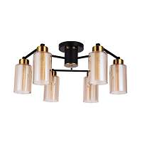 Люстра потолочная Arte Lamp A7027PL-6BK LEO под лампы 6xE14 40W - цена и фото