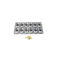 Блок линз 12BST-E (130x65°, 12x LED) Arlight 016078 - цена и фото