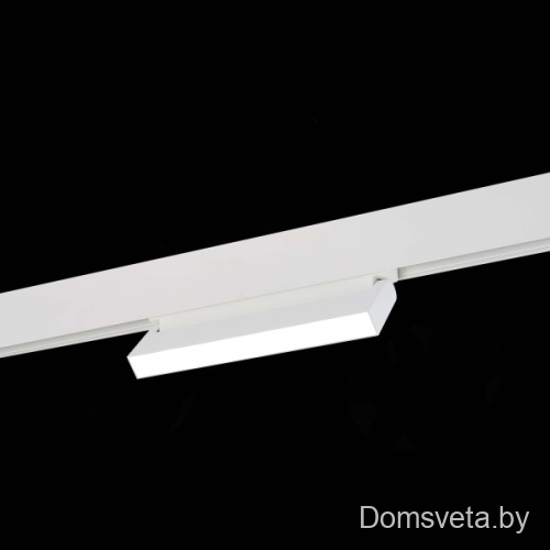 Магнитный трековый светильник Белый LED 1*12W 4000K 720Lm Ra>80 120 IP20 L219xW22xH108 48VV ST363.546.12