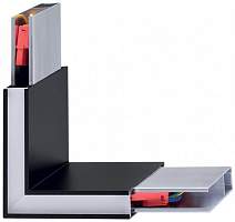 Соединитель угловой Ideal Lux Linus Linus Corner BK 242002 - цена и фото