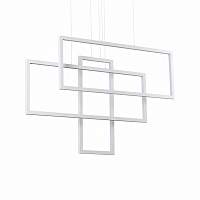 Подвесной светильник Ideal Lux FRAME SP RETTANGOLO BIANCO 253589 - цена и фото