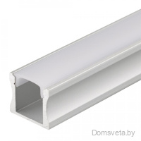 Профиль с экраном ALU-SLIM-H15-2000 ANOD+FROST Arlight 018246 - цена и фото