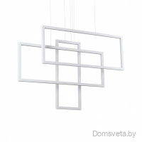 Подвесной светильник Ideal Lux FRAME SP RETTANGOLO BIANCO 253589 - цена и фото