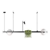 Подвесной светодиодный светильник Loft IT Jardin 10121/D Dark grey - цена и фото