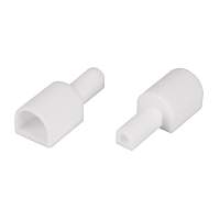 Силиконовая заглушка для ленты RTW-5000PWT с отверстием под кабель Arlight 028812 - цена и фото