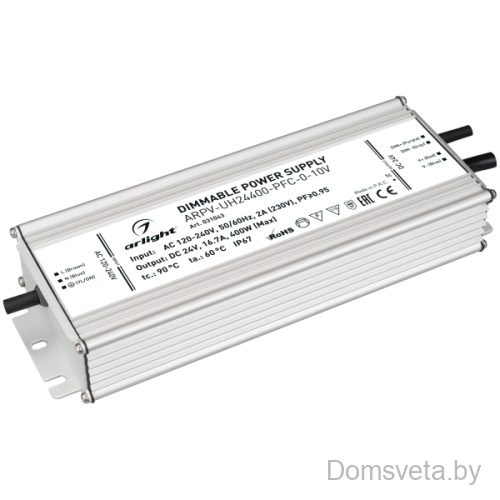 Arlight Блок питания ARPV-UH24400-PFC-0-10V (24V, 16.7A, 400W) (031043) - цена и фото