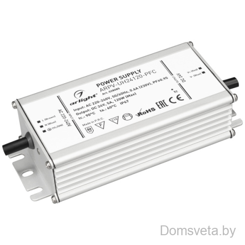 Блок питания ARPV-UH24120-PFC (24V, 5.0A, 120W) Arlight 028085 - цена и фото