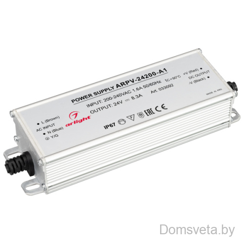 Блок питания ARPV-24200-A1 (24V, 8.3A, 200W) Arlight - цена и фото