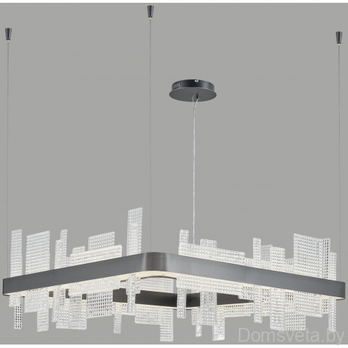 Подвесная люстра Wertmark WE461.02.023 LOTTA 140 Вт LED 3000K черный - цена и фото