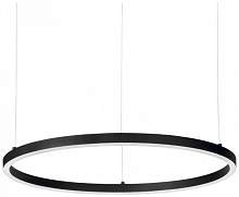 Подвесной светодиодный светильник Ideal Lux Oracle Slim D70 Nero 229515 - цена и фото