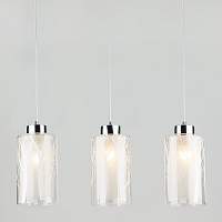 Подвесной светильник Eurosvet Santos 50001/3 хром (00000073687) - цена и фото