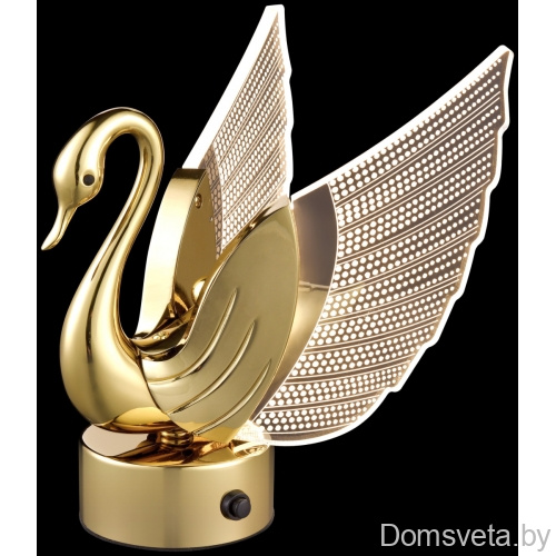 Настольная лампа Wertmark WE466.01.304 LETIZIA 4 Вт LED 3000K/4000K/6000K золото - цена и фото