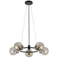 Люстра подвесная Citilux Планета CL105155 Венге+Бронза - цена и фото