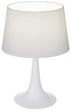 Настольная лампа Ideal Lux London TL1 Small Bianco 110530 - цена и фото