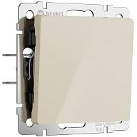 Werkel Выключатель одноклавишный (айвори акрил) / W1110043