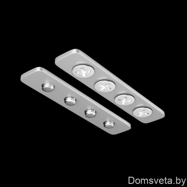 Комплект соединителей прямых для шинопровода натяжного потолка Exility Gravity, 2шт TRA034C-SC-42S Maytoni Technical