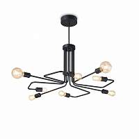 Потолочная люстра Ideal Lux TRIUMPH SP8 NERO 242347 - цена и фото