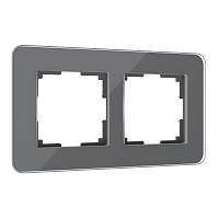 Werkel Рамка на 2 поста (графит, Elite) / W0022440