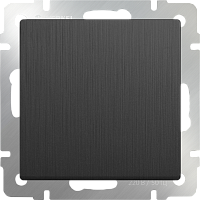 Werkel Выключатель одноклавишный проходной (графит рифленый) / W1112004