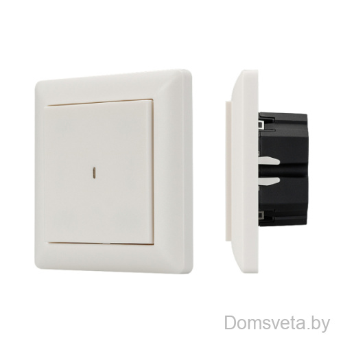 Панель Knob SR-KN0100-IN White (KNX, DIM) Arlight 023844 - цена и фото