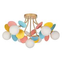 Потолочная люстра Arte Lamp PEACOCK A1369PL-7MD - цена и фото