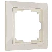 Werkel Рамка на 1 пост (слоновая кость, Basic) / W0012003