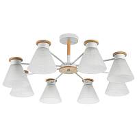 Люстра потолочная Arte Lamp Tyler A1031PL-8WH - цена и фото