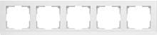 Werkel Рамка на 5 постов (белый, Stark) / W0051801