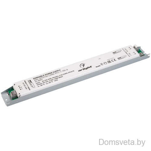 Arlight Блок питания ARV-SP24150-LONG-PFC-1-10V-A (24V, 6.25A, 150W) (025517) - цена и фото