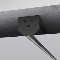 Slim Magnetic Заглушки для шинопровода в натяжной потолок 85204/00 черный 2 шт. Elektrostandard 85206/00 - цена и фото
