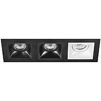 Комплект из светильников и рамки Lightstar Domino D537070706 - цена и фото