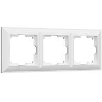 Werkel Рамка на 3 поста (белый, Fiore) / W0032201