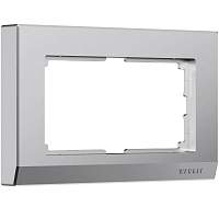 Werkel Рамка для двойной розетки (серебряный матовый, Stark) / W0081865