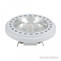 Лампа AR111-UNIT-G53-15W- Warm3000 (WH, 24 deg, 12V) Arlight 025640 - цена и фото