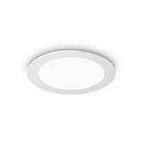 Встраиваемый светильник Ideal Lux GROOVE 10W ROUND 3000K 123974 - цена и фото