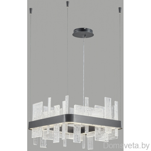 Подвесная люстра Wertmark WE461.01.023 LOTTA 130 Вт LED 3000K черный - цена и фото