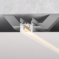 Алюминиевый профиль для натяжного потолка под светодиодную ленту Elektrostandard LL-2-ALP023 - цена и фото