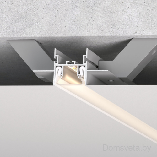 Алюминиевый профиль для натяжного потолка под светодиодную ленту Elektrostandard LL-2-ALP023 - цена и фото