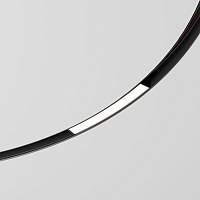 Slim Magnetic Трековый светильник для радиусного шинопровода 8W 4200K Planar чёрный Ø1200мм Elektrostandard 85181/01 - цена и фото